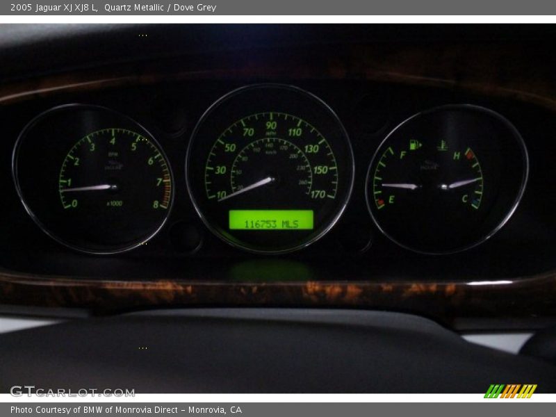 Quartz Metallic / Dove Grey 2005 Jaguar XJ XJ8 L