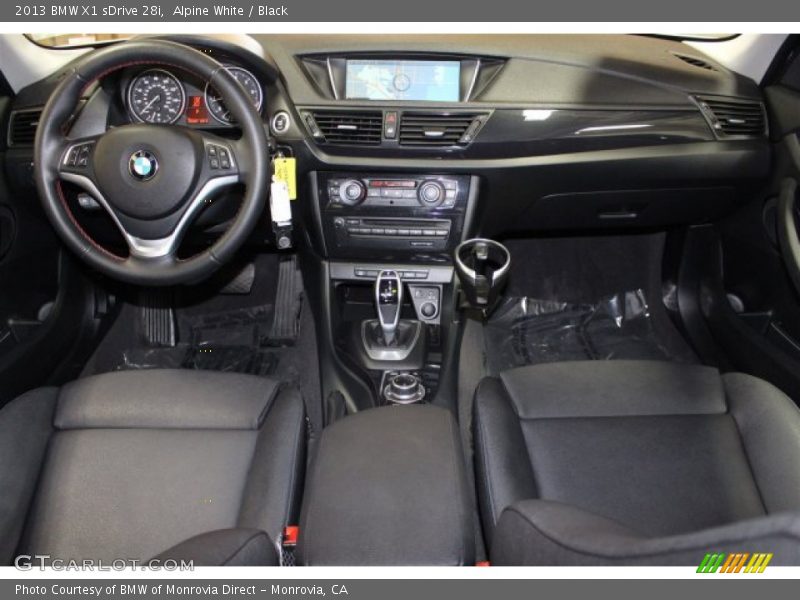 Alpine White / Black 2013 BMW X1 sDrive 28i