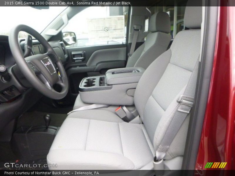 Sonoma Red Metallic / Jet Black 2015 GMC Sierra 1500 Double Cab 4x4
