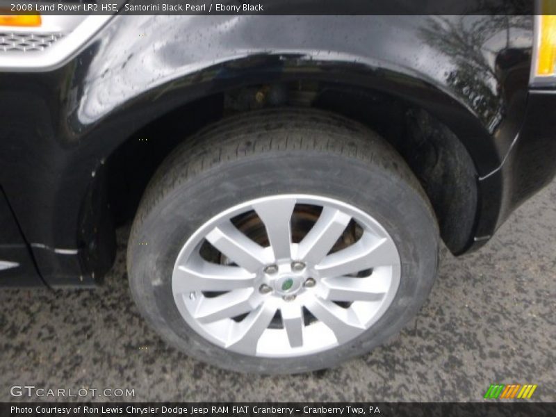Santorini Black Pearl / Ebony Black 2008 Land Rover LR2 HSE
