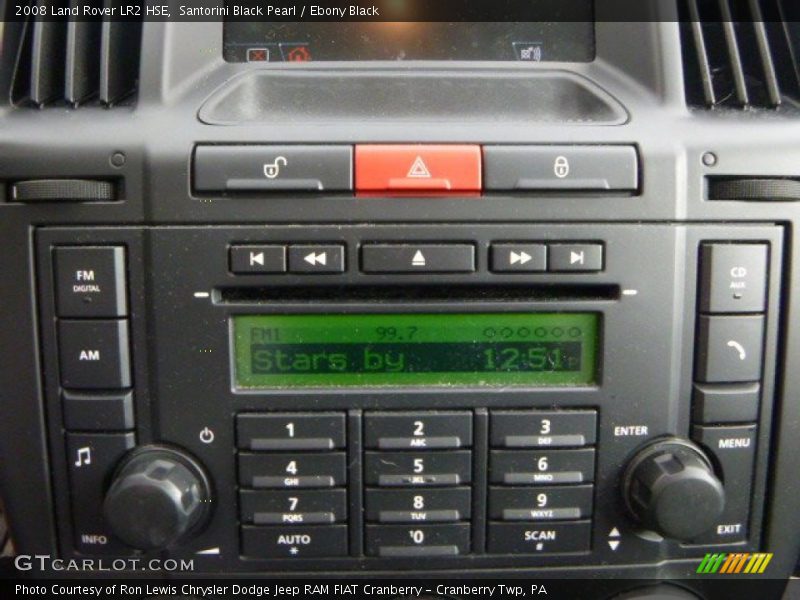 Santorini Black Pearl / Ebony Black 2008 Land Rover LR2 HSE