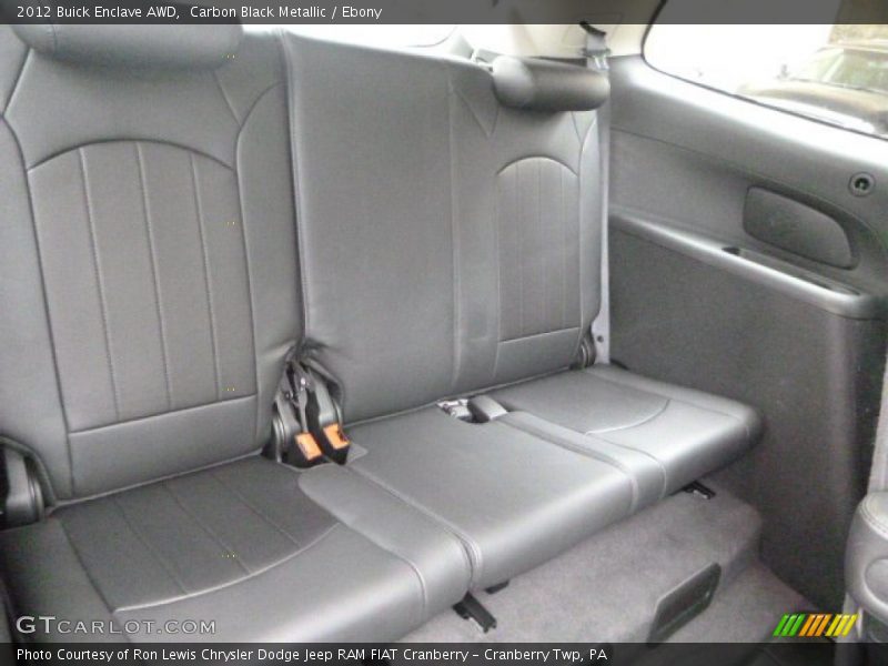 Carbon Black Metallic / Ebony 2012 Buick Enclave AWD