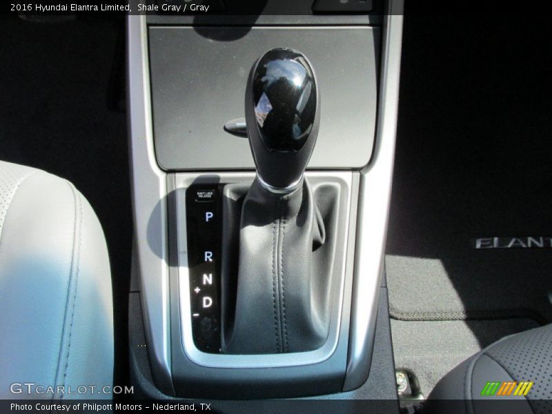  2016 Elantra Limited 6 Speed SHIFTRONIC Automatic Shifter