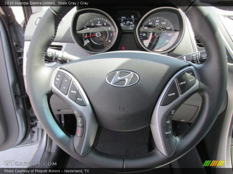  2016 Elantra Limited Steering Wheel