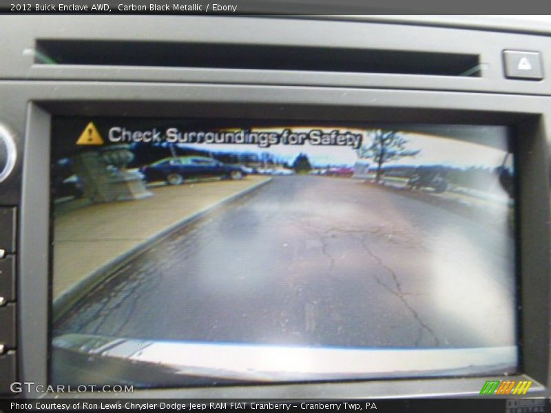Carbon Black Metallic / Ebony 2012 Buick Enclave AWD