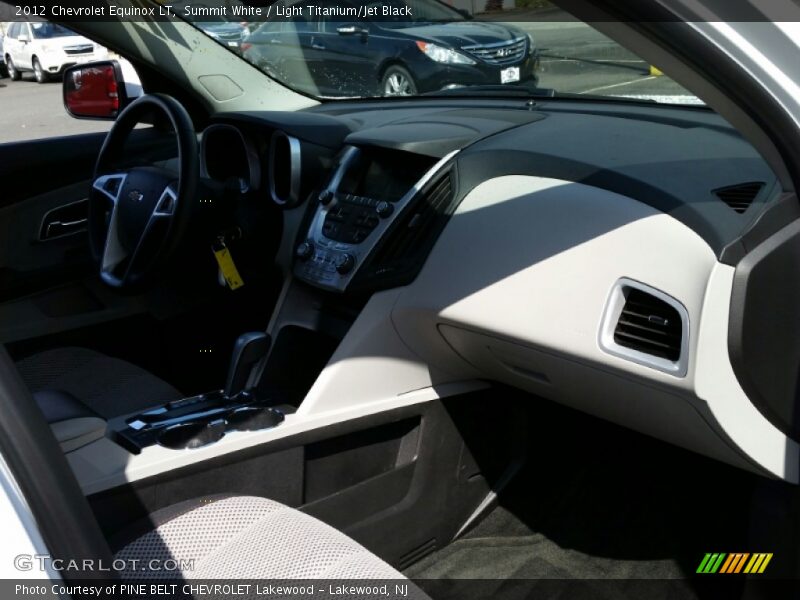 Summit White / Light Titanium/Jet Black 2012 Chevrolet Equinox LT