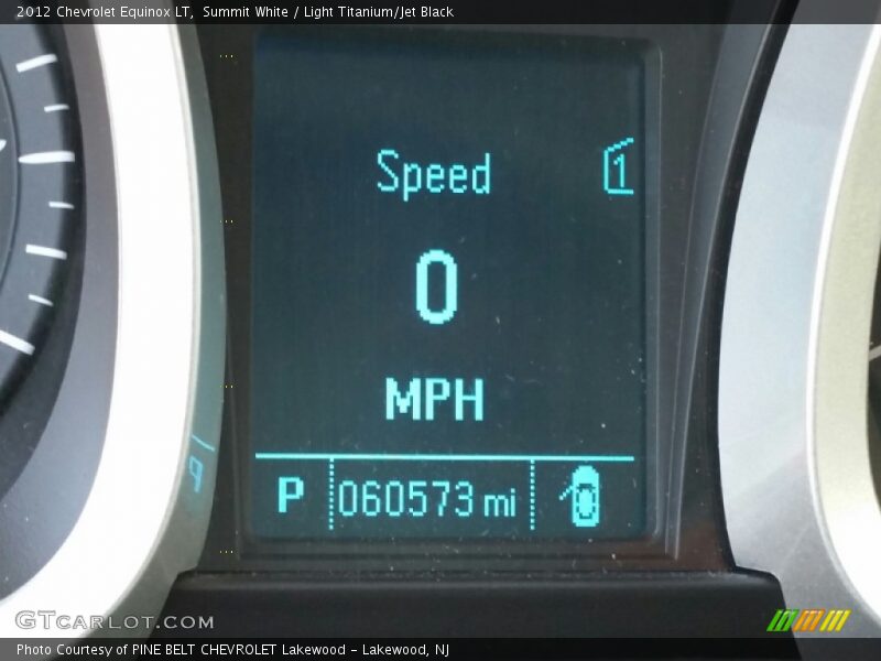Summit White / Light Titanium/Jet Black 2012 Chevrolet Equinox LT