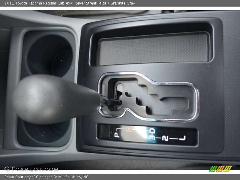 Silver Streak Mica / Graphite Gray 2011 Toyota Tacoma Regular Cab 4x4