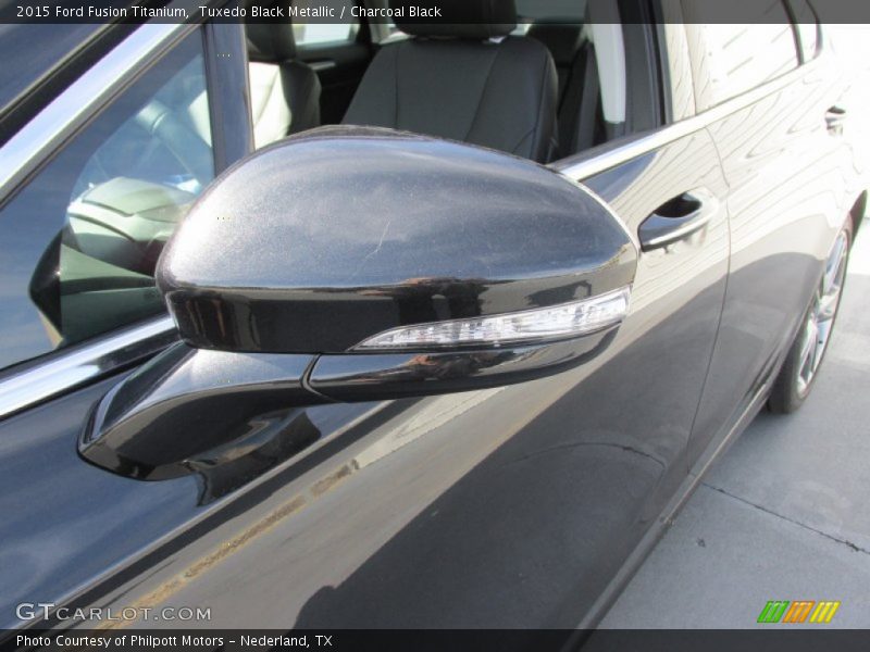 Tuxedo Black Metallic / Charcoal Black 2015 Ford Fusion Titanium