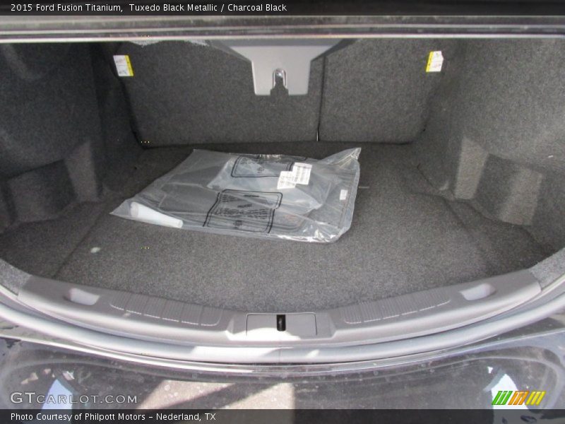 Tuxedo Black Metallic / Charcoal Black 2015 Ford Fusion Titanium