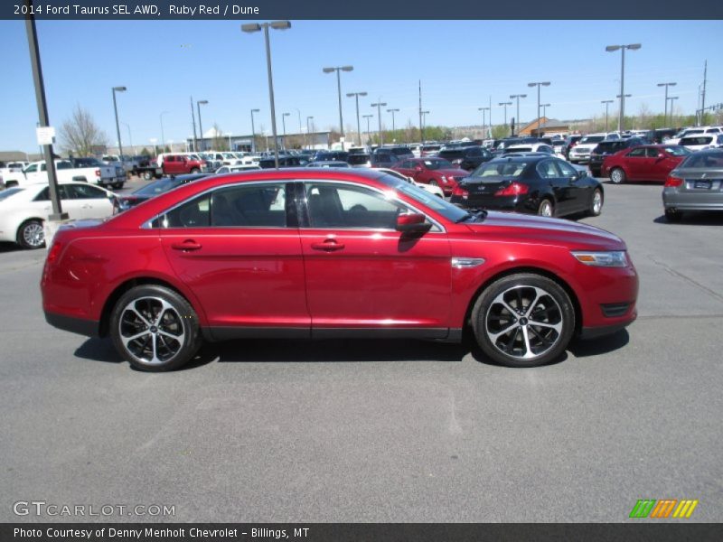  2014 Taurus SEL AWD Ruby Red