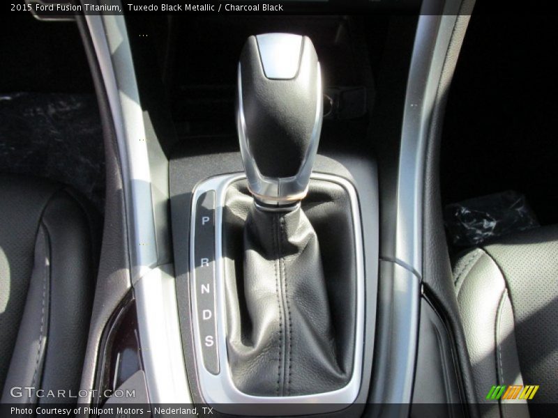 Tuxedo Black Metallic / Charcoal Black 2015 Ford Fusion Titanium