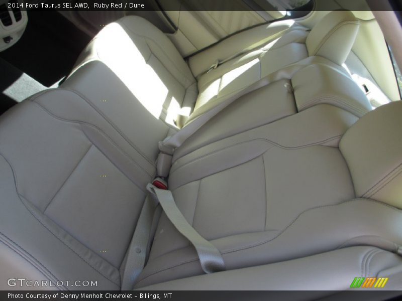 Ruby Red / Dune 2014 Ford Taurus SEL AWD