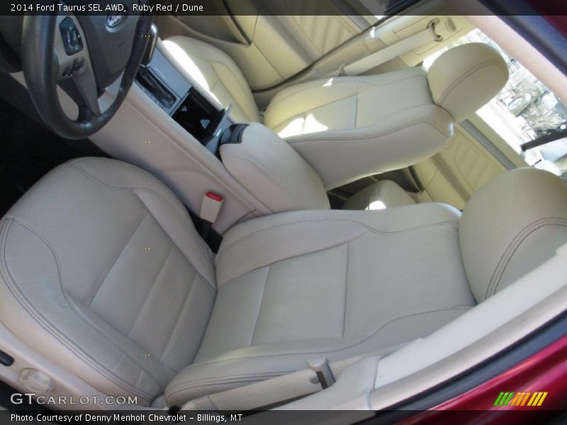 Ruby Red / Dune 2014 Ford Taurus SEL AWD