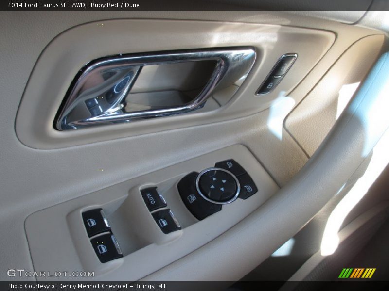 Ruby Red / Dune 2014 Ford Taurus SEL AWD