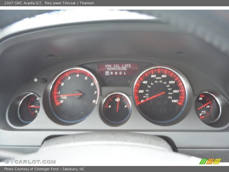 Red Jewel Tintcoat / Titanium 2007 GMC Acadia SLT