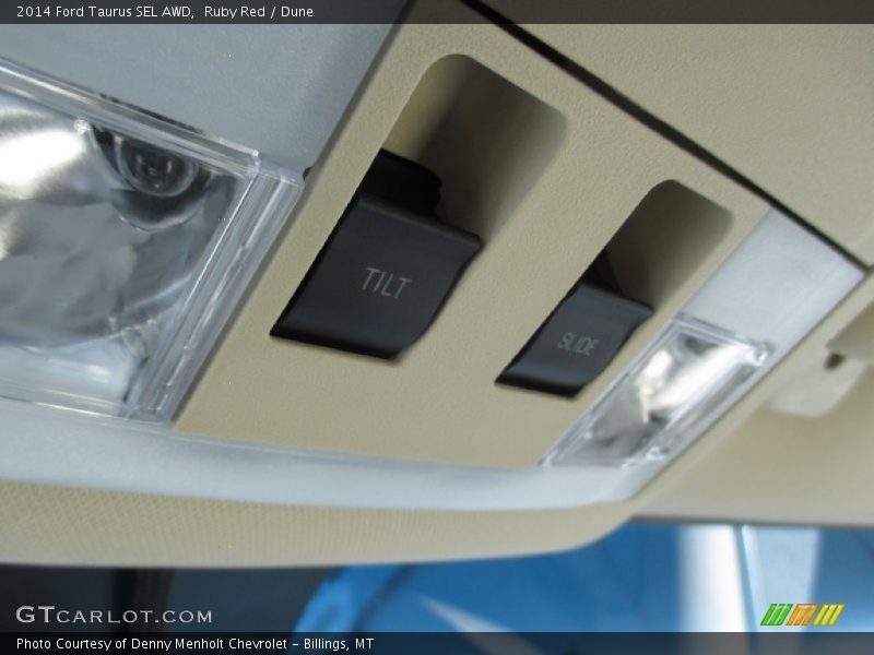 Ruby Red / Dune 2014 Ford Taurus SEL AWD