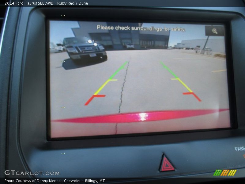 Ruby Red / Dune 2014 Ford Taurus SEL AWD