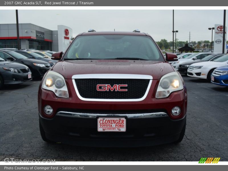 Red Jewel Tintcoat / Titanium 2007 GMC Acadia SLT
