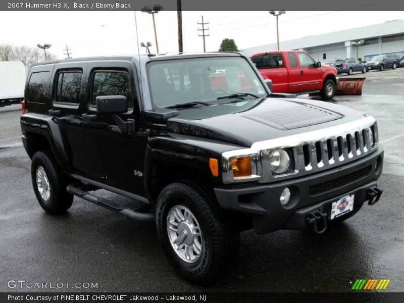 Black / Ebony Black 2007 Hummer H3 X