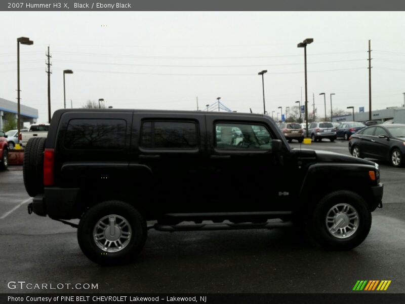 Black / Ebony Black 2007 Hummer H3 X