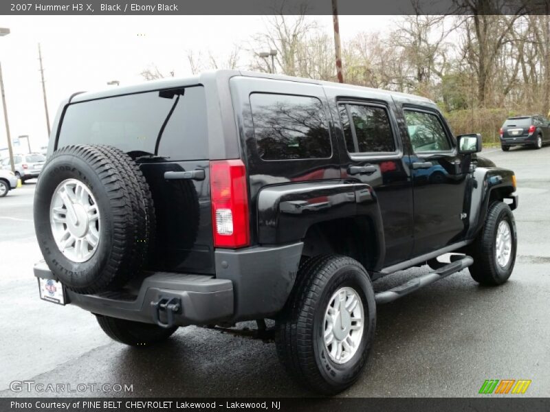 Black / Ebony Black 2007 Hummer H3 X