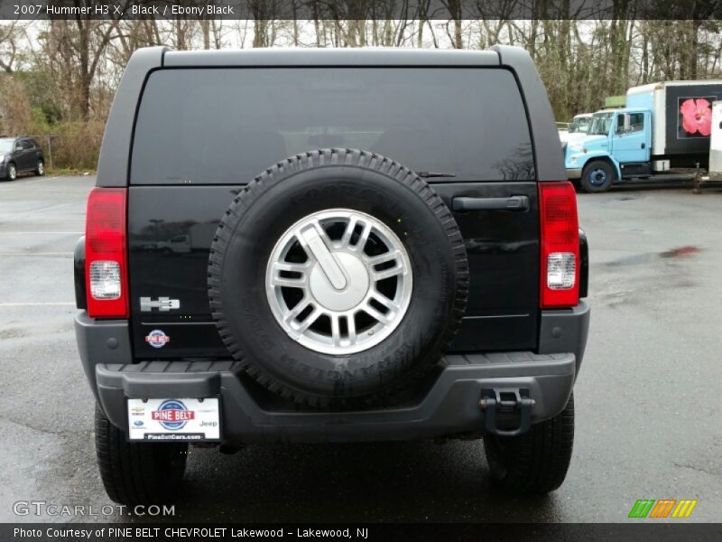 Black / Ebony Black 2007 Hummer H3 X