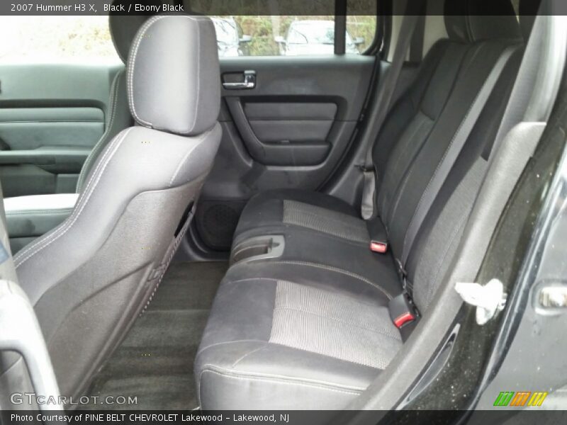 Black / Ebony Black 2007 Hummer H3 X