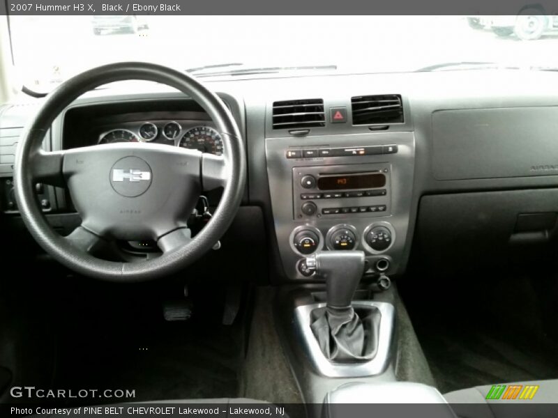 Black / Ebony Black 2007 Hummer H3 X