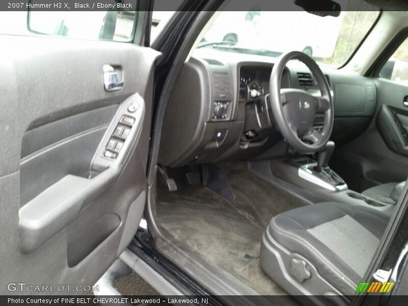 Black / Ebony Black 2007 Hummer H3 X