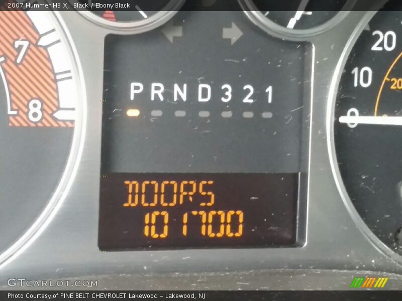 Black / Ebony Black 2007 Hummer H3 X