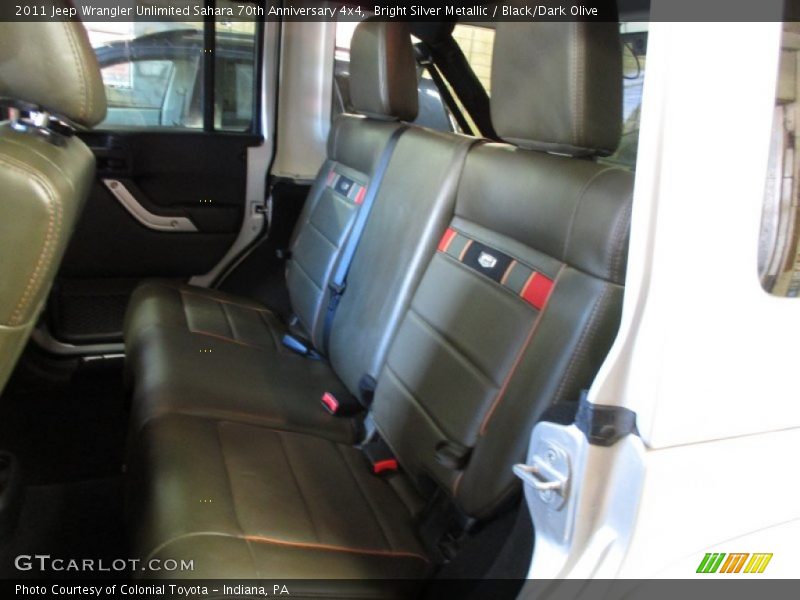 Bright Silver Metallic / Black/Dark Olive 2011 Jeep Wrangler Unlimited Sahara 70th Anniversary 4x4