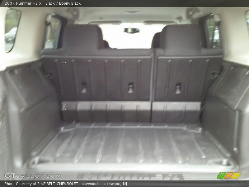 Black / Ebony Black 2007 Hummer H3 X