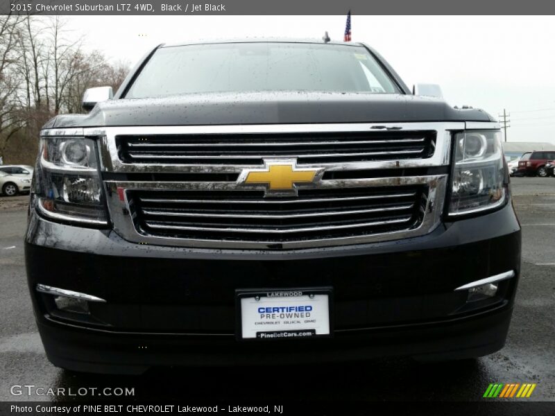 Black / Jet Black 2015 Chevrolet Suburban LTZ 4WD