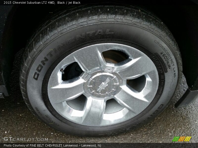 Black / Jet Black 2015 Chevrolet Suburban LTZ 4WD