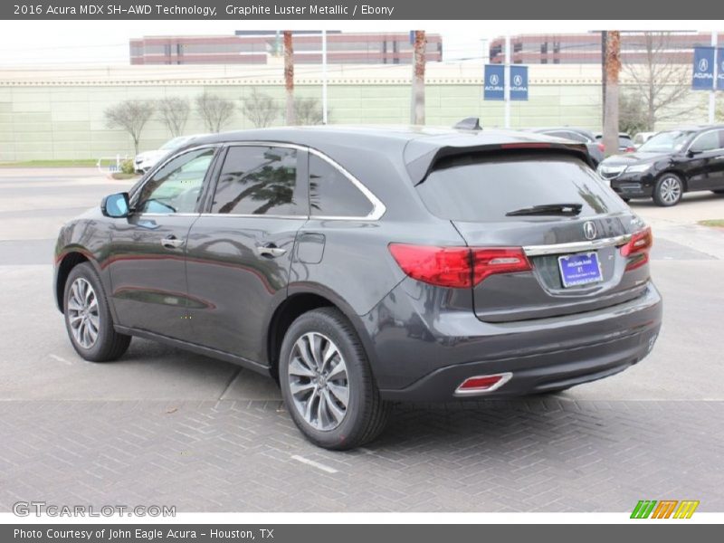 Graphite Luster Metallic / Ebony 2016 Acura MDX SH-AWD Technology