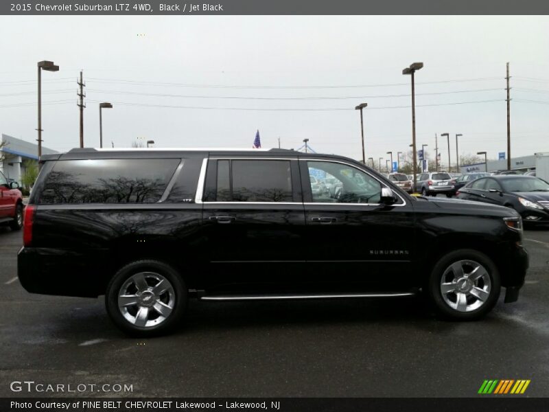 Black / Jet Black 2015 Chevrolet Suburban LTZ 4WD