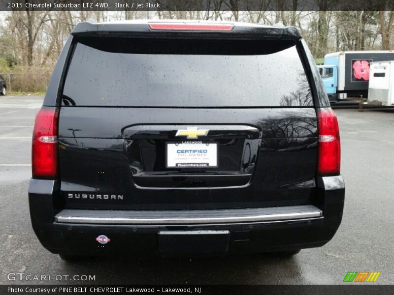 Black / Jet Black 2015 Chevrolet Suburban LTZ 4WD