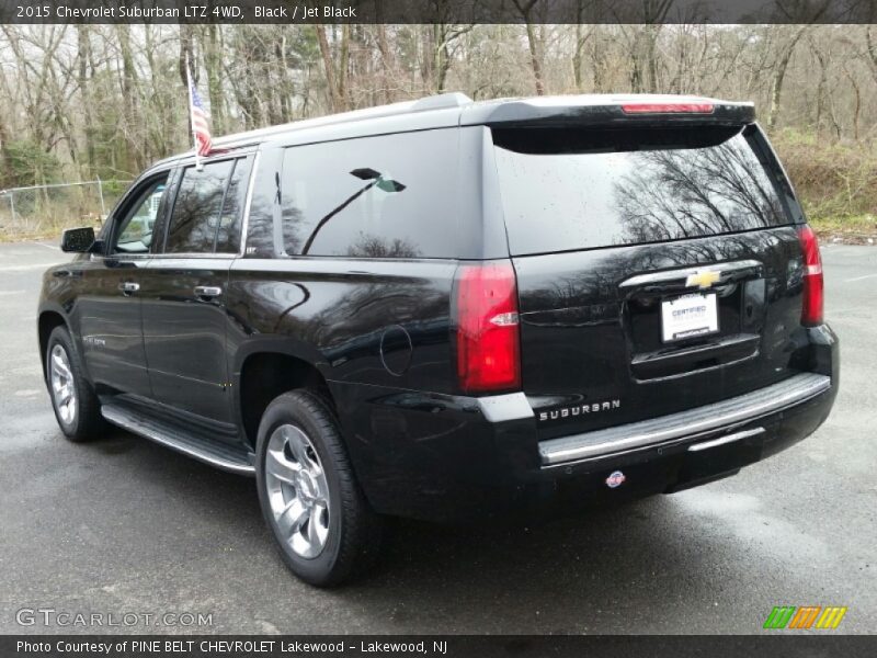 Black / Jet Black 2015 Chevrolet Suburban LTZ 4WD