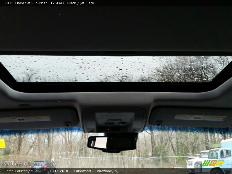 Black / Jet Black 2015 Chevrolet Suburban LTZ 4WD