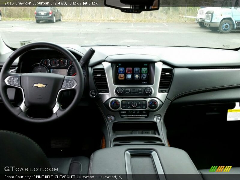 Black / Jet Black 2015 Chevrolet Suburban LTZ 4WD