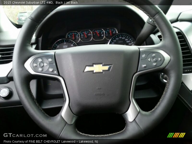 Black / Jet Black 2015 Chevrolet Suburban LTZ 4WD