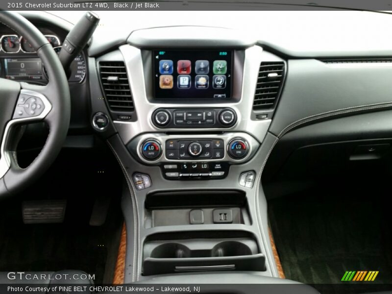 Black / Jet Black 2015 Chevrolet Suburban LTZ 4WD