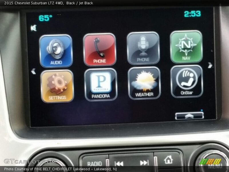Black / Jet Black 2015 Chevrolet Suburban LTZ 4WD