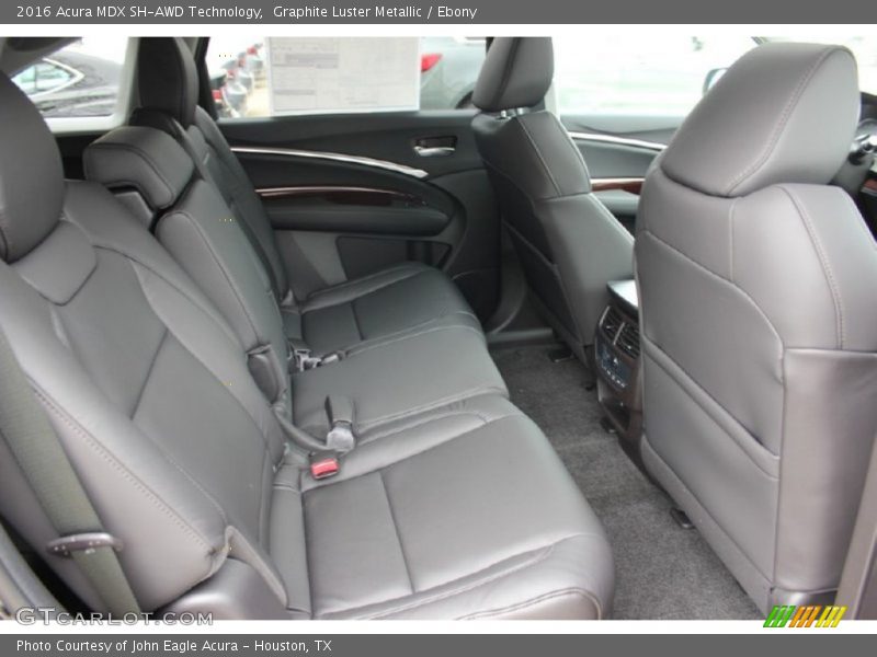 Graphite Luster Metallic / Ebony 2016 Acura MDX SH-AWD Technology