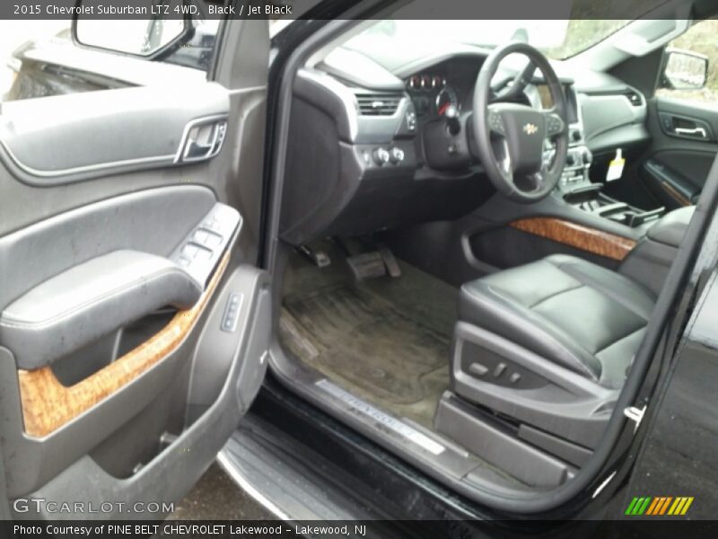 Black / Jet Black 2015 Chevrolet Suburban LTZ 4WD