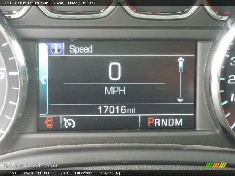 Black / Jet Black 2015 Chevrolet Suburban LTZ 4WD