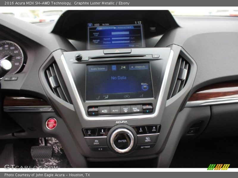 Graphite Luster Metallic / Ebony 2016 Acura MDX SH-AWD Technology