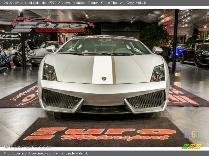 Grigio Thalasso (Grey) / Black 2010 Lamborghini Gallardo LP550-2 Valentino Balboni Coupe