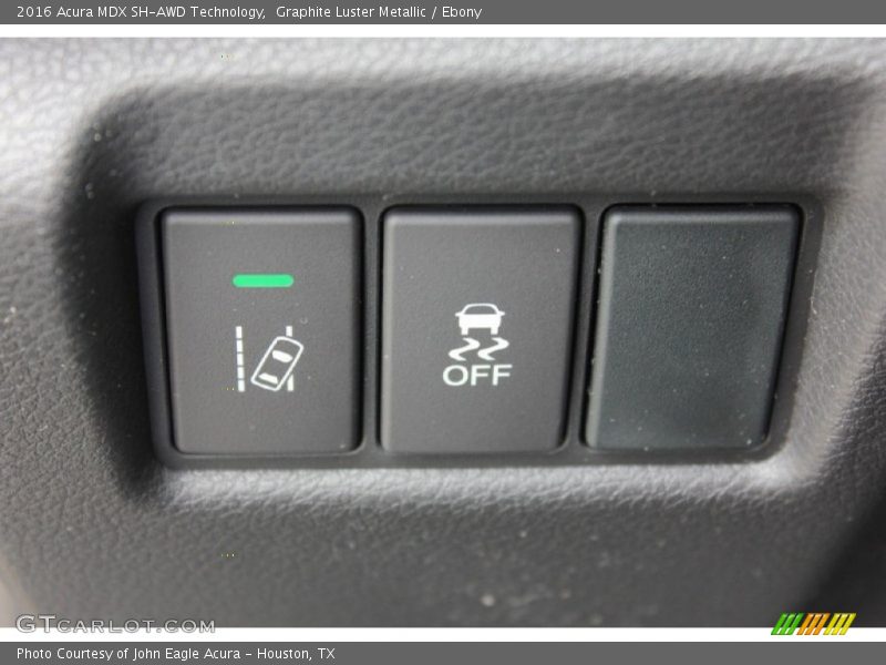 Graphite Luster Metallic / Ebony 2016 Acura MDX SH-AWD Technology